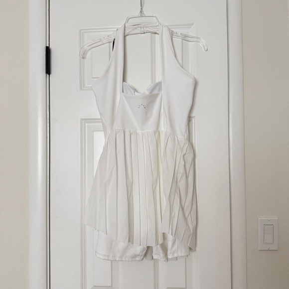 NWT VARLEY Carina Tennis Dress White Size L - Picture 7 of 7